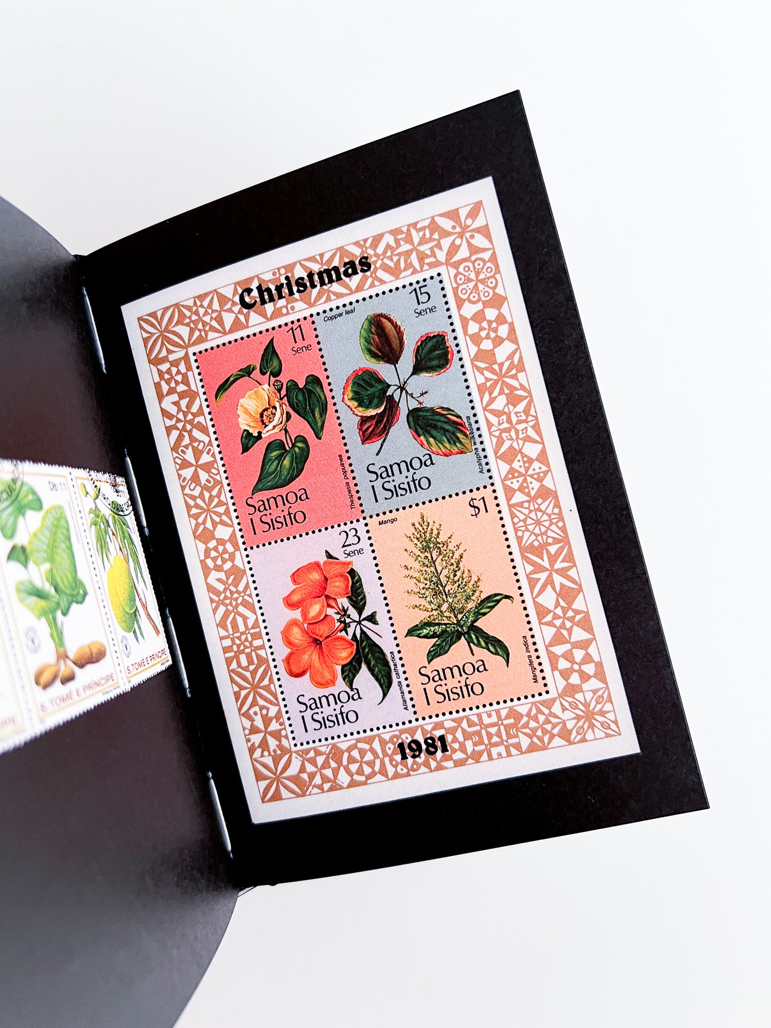 Flower Stamps / Charles Deroyan