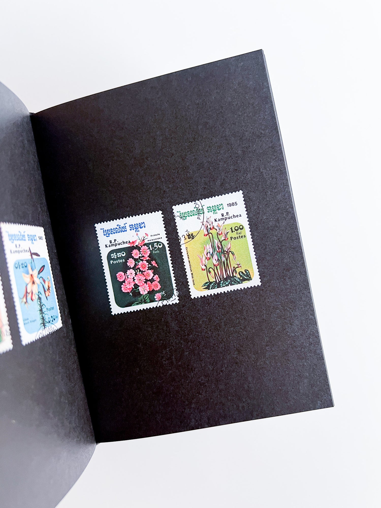 Flower Stamps / Charles Deroyan