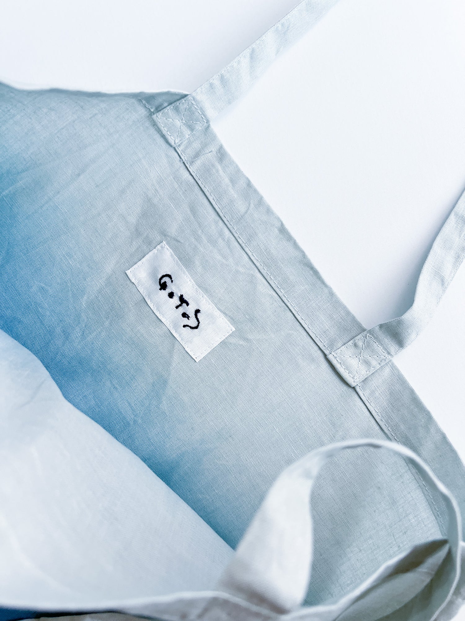 Gotas Water surface tote bag　藍