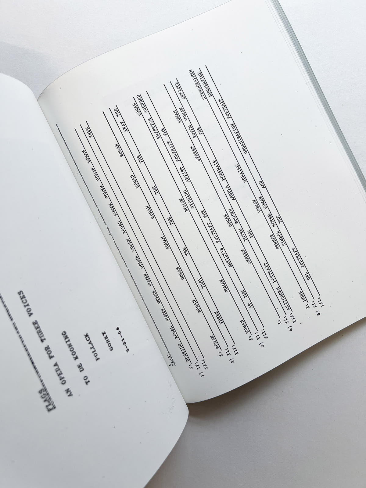 Between Sculpture and Poetry / CARL ANDRE　