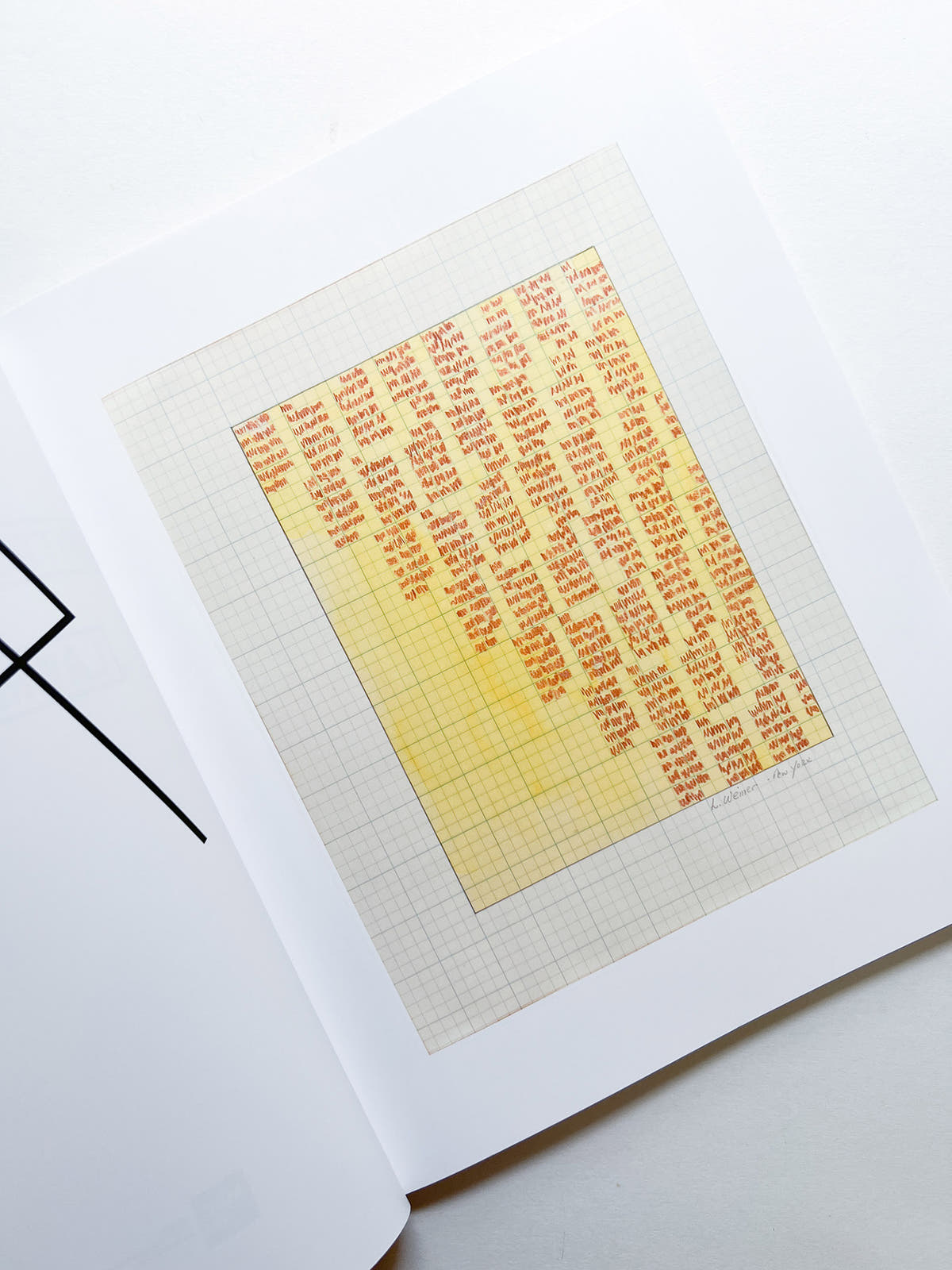 Written on the wind: Lawrence Weiner Drawings