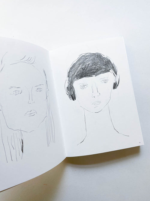 PEN, PENCIL, PEOPLE, ANIMALS AND PLANTS / Izumi Shiokawa [SIGNED]