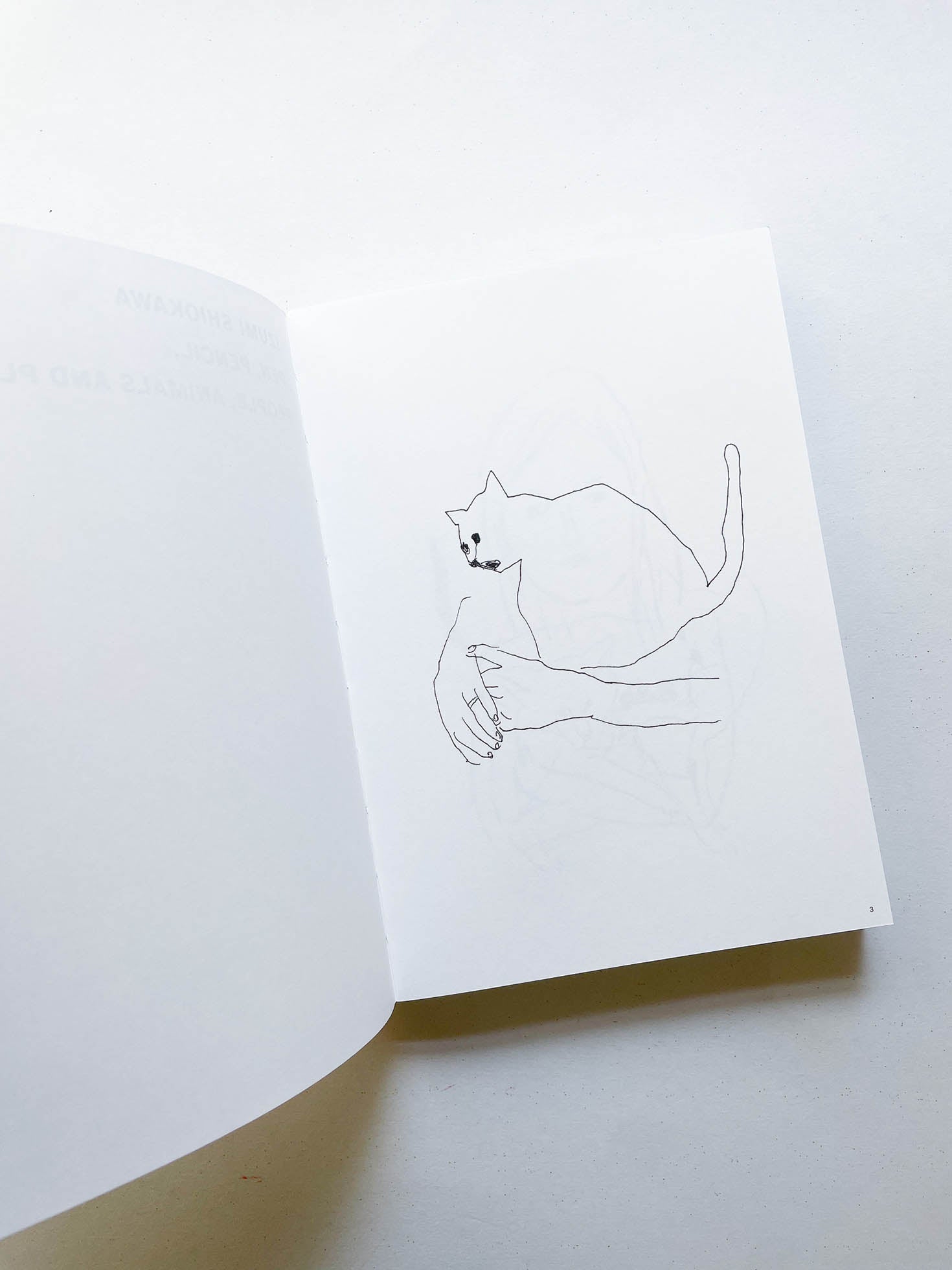 PEN, PENCIL, PEOPLE, ANIMALS AND PLANTS / Izumi Shiokawa [SIGNED]