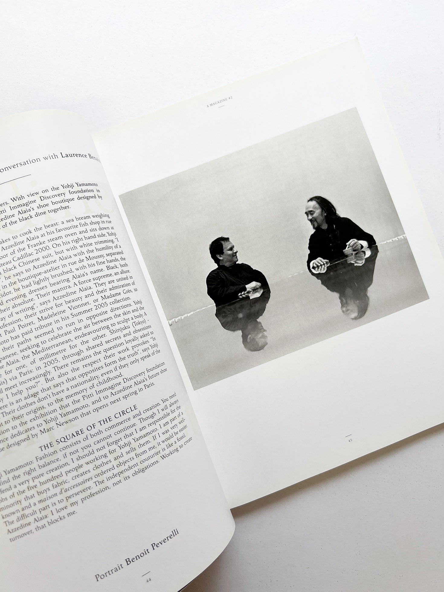 A MAGAZINE CURATED BY YOHJI YAMAMOTO - 本屋青旗 Ao-Hata Bookstore