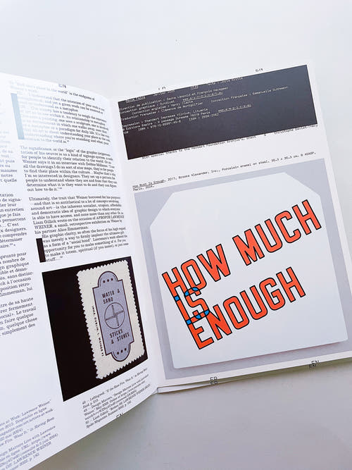 Revue Faire n°49 — Lawrence Weiner: We Are Ships at Sea, Not Ducks On a Pond
