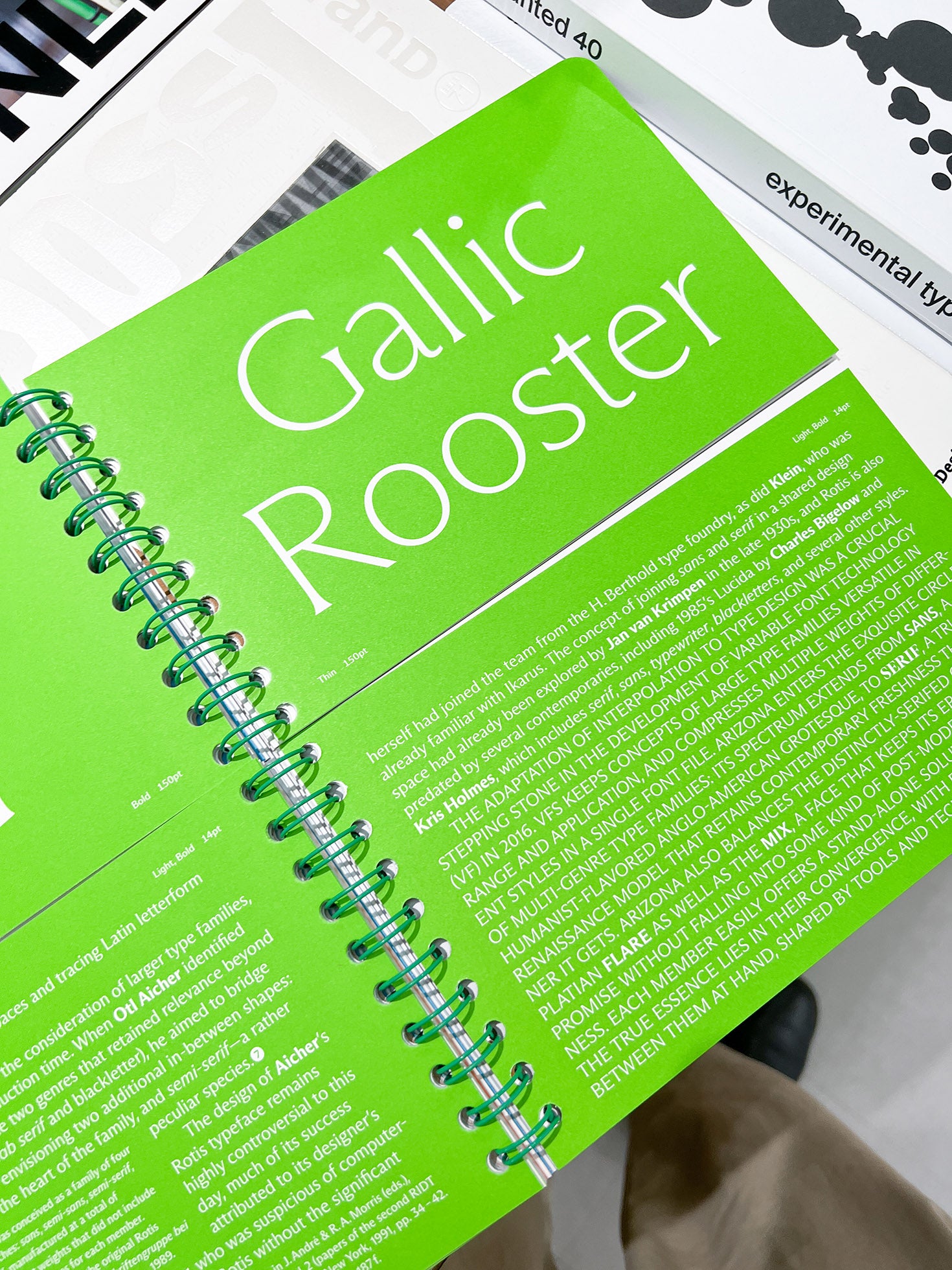 THE ARIZONA TYPE SPECIMEN 2 / Dinamo