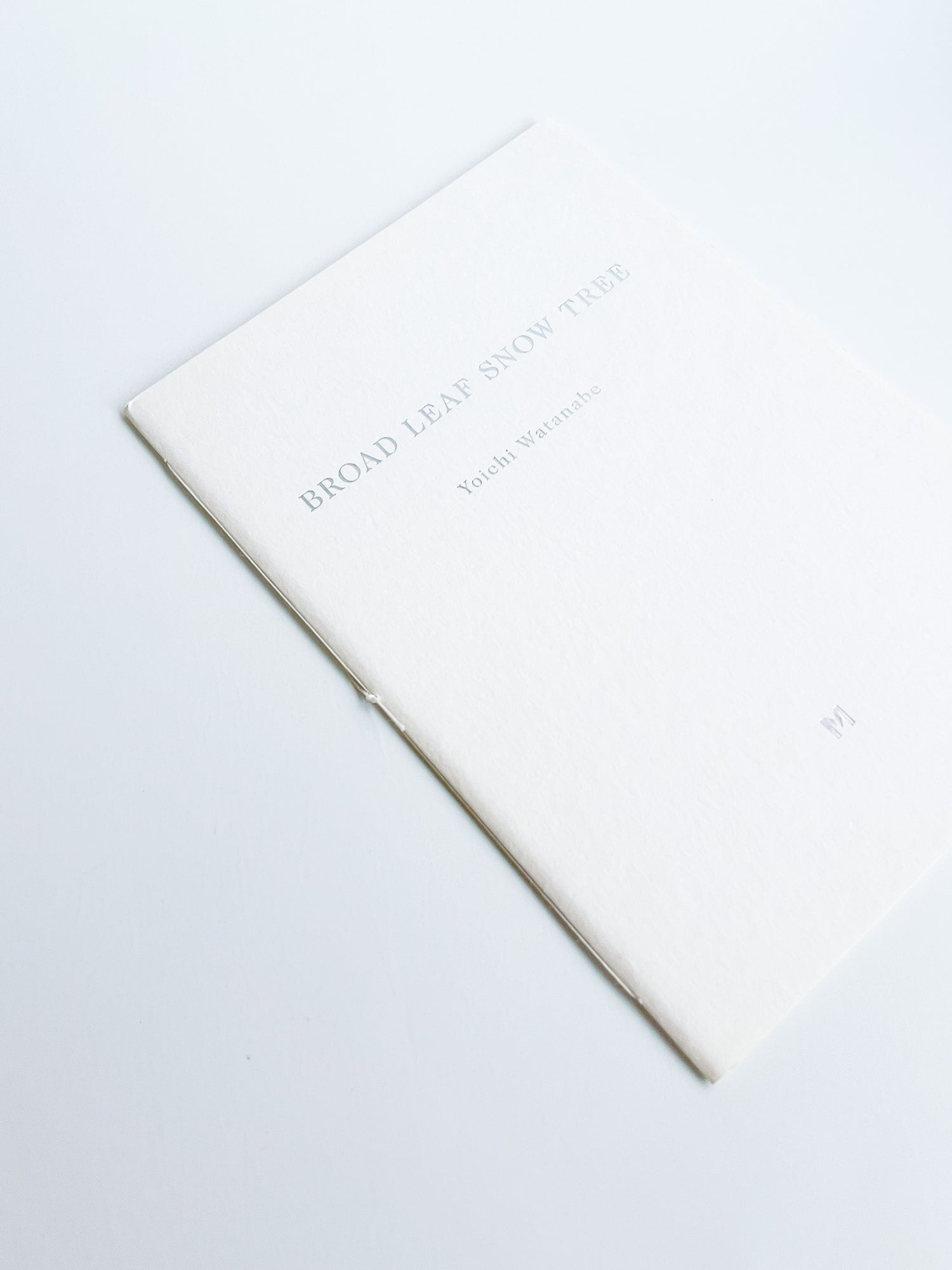 BROAD LEAF SNOW TREE / Yoichi Watanabe [PP Edition, SIGNED]