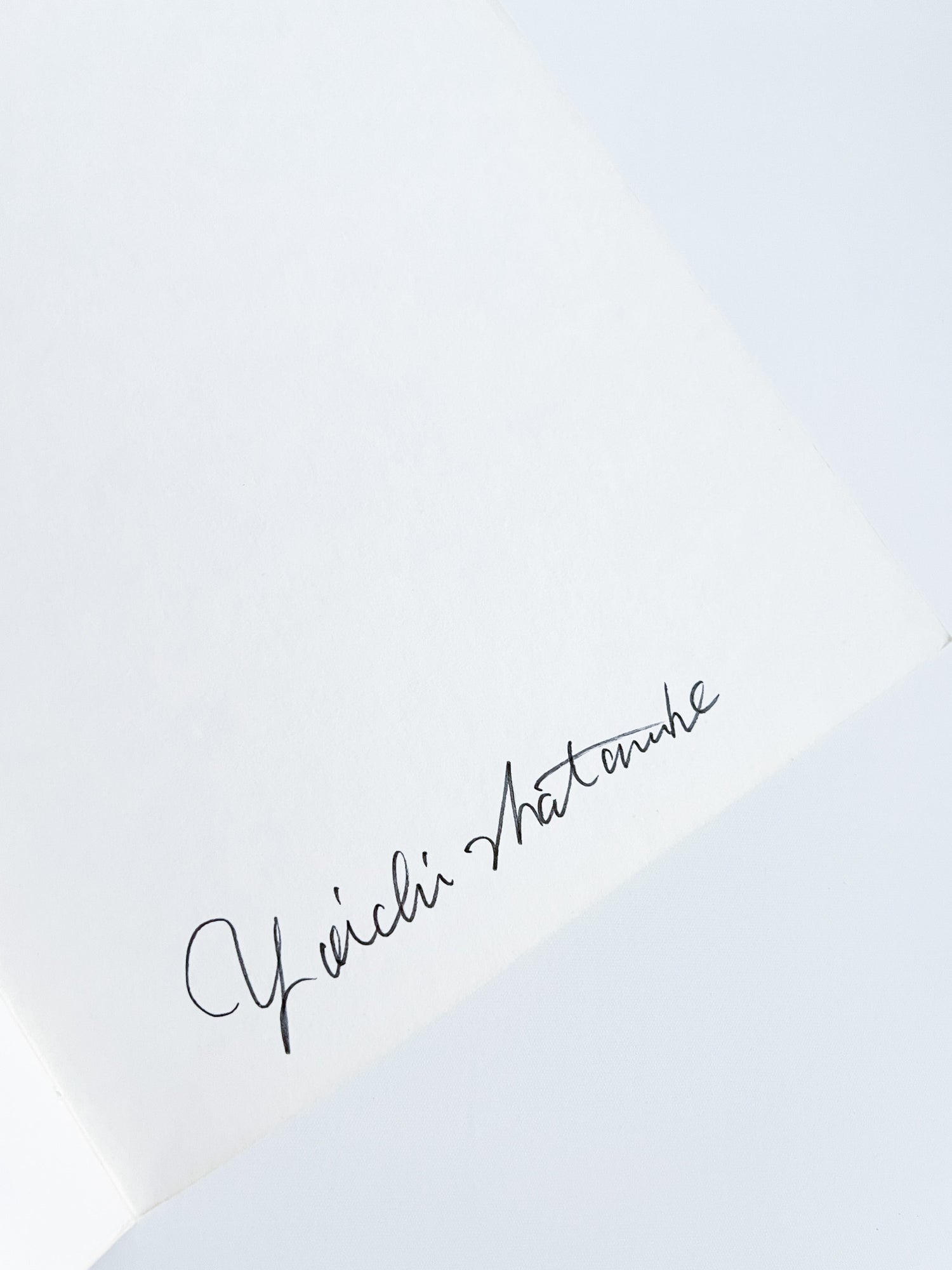BROAD LEAF SNOW TREE / Yoichi Watanabe [PP Edition, SIGNED]