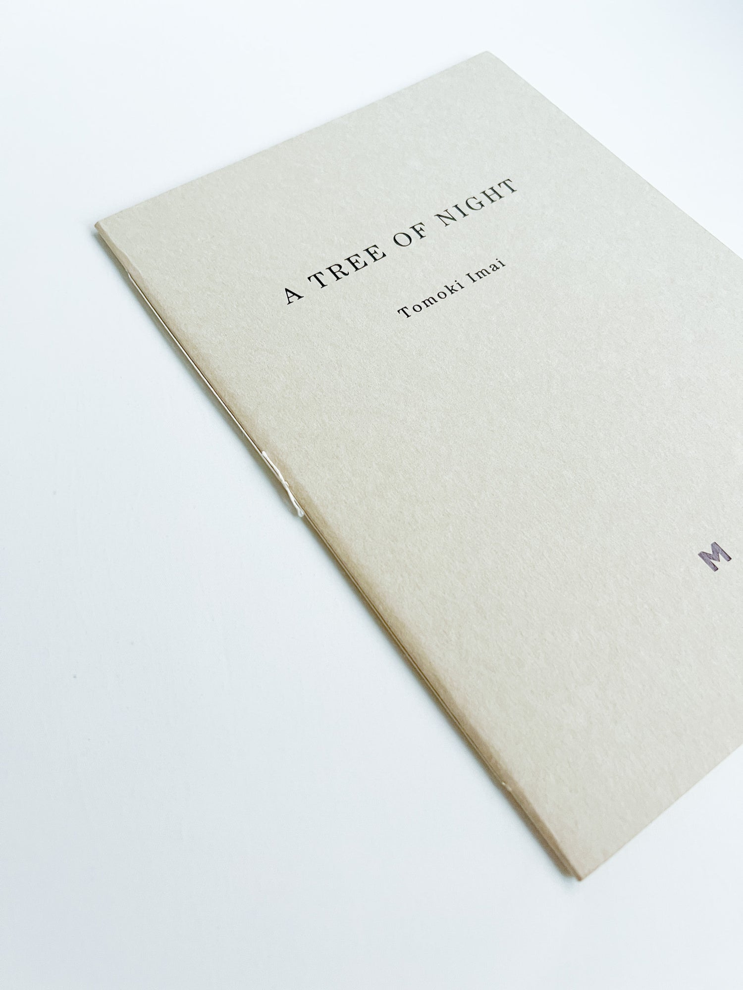 A TREE OF NIGHT / Tomoki Imai [PP Edition, SIGNED]