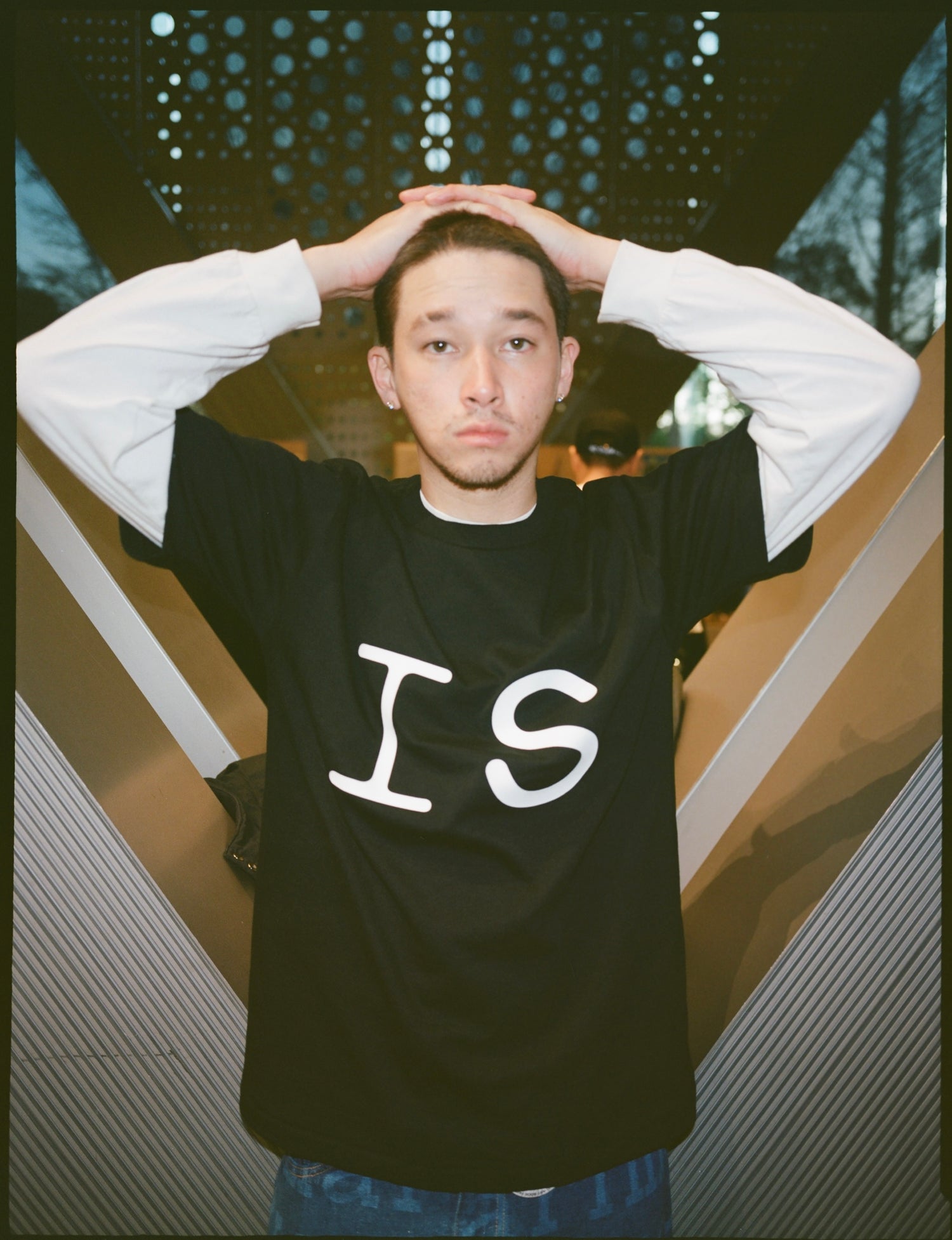 ”he was, he is” T-shirt (White)