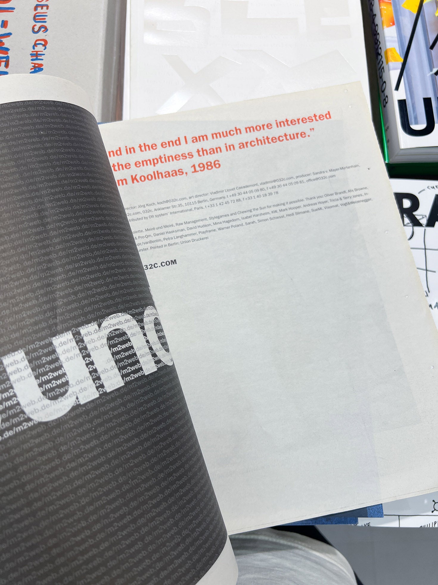 032c 2ND ISSUE "Destruction"