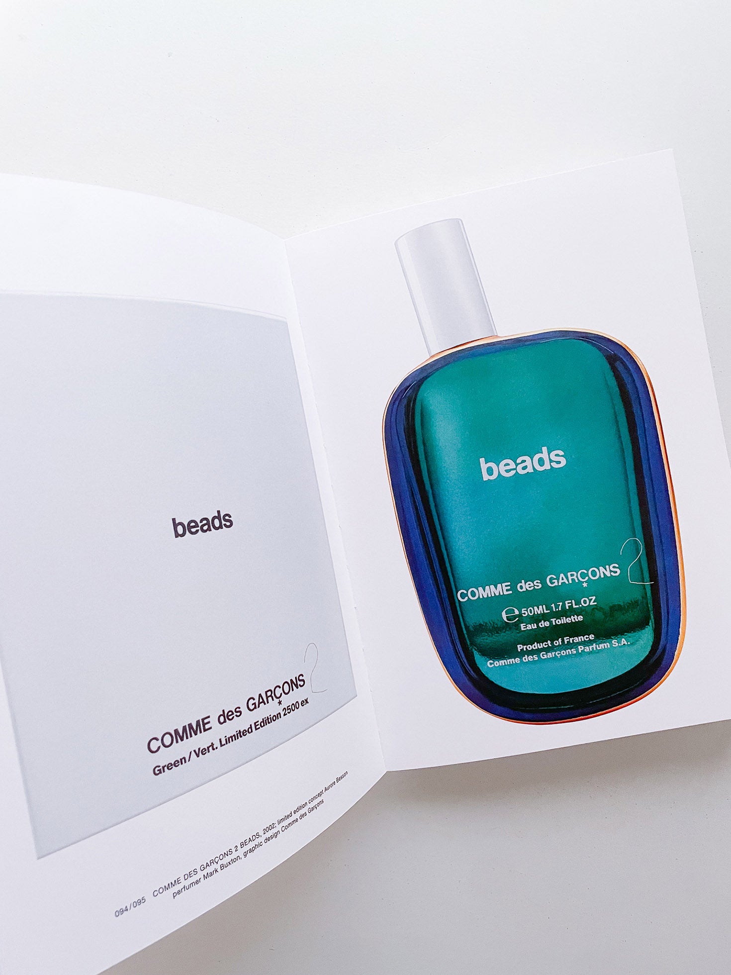 COMME DES GARÇONS PARFUMS 1994–2025 - 本屋青旗 Ao-Hata Bookstore