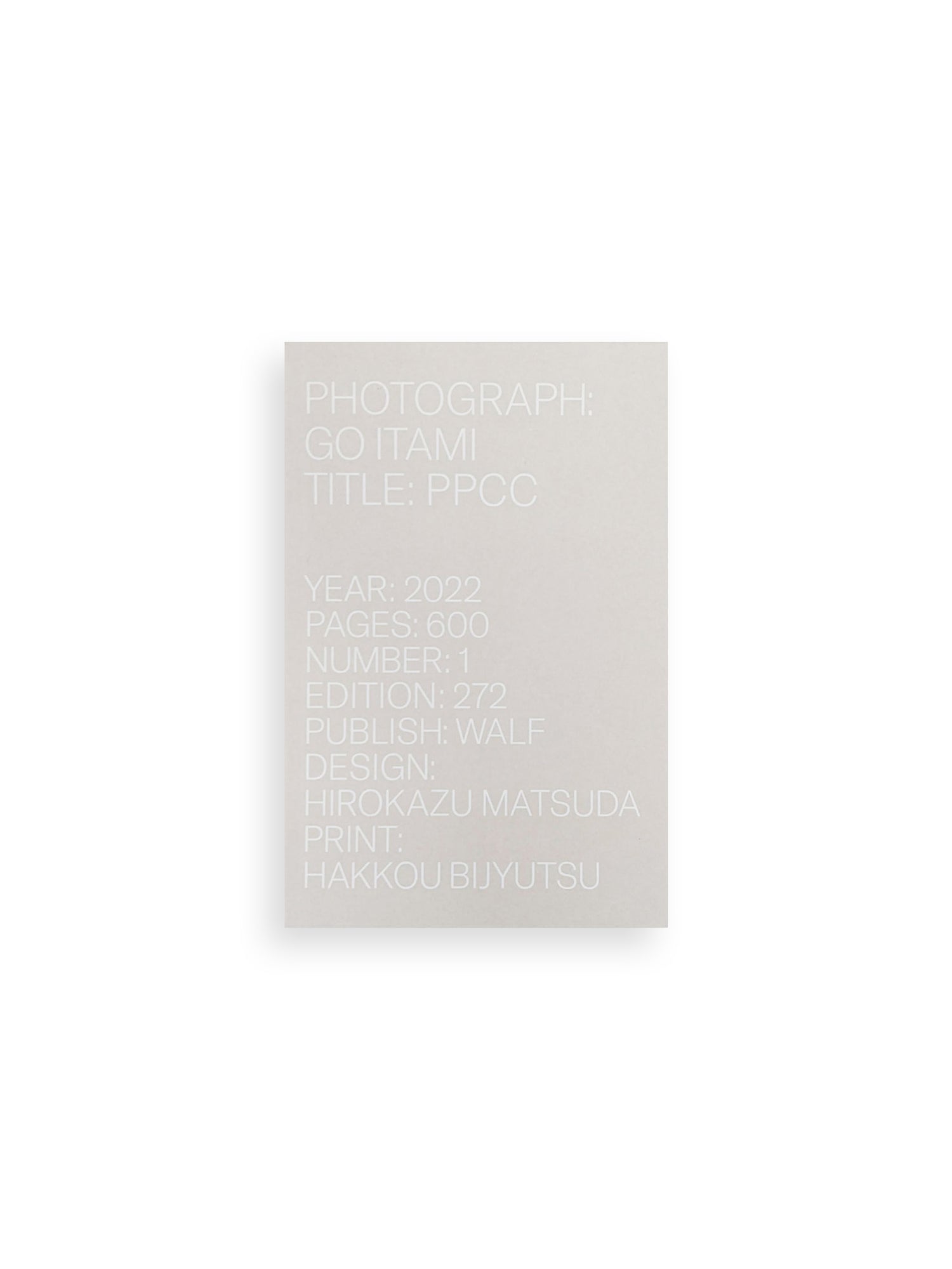 PPCC / Go Itami