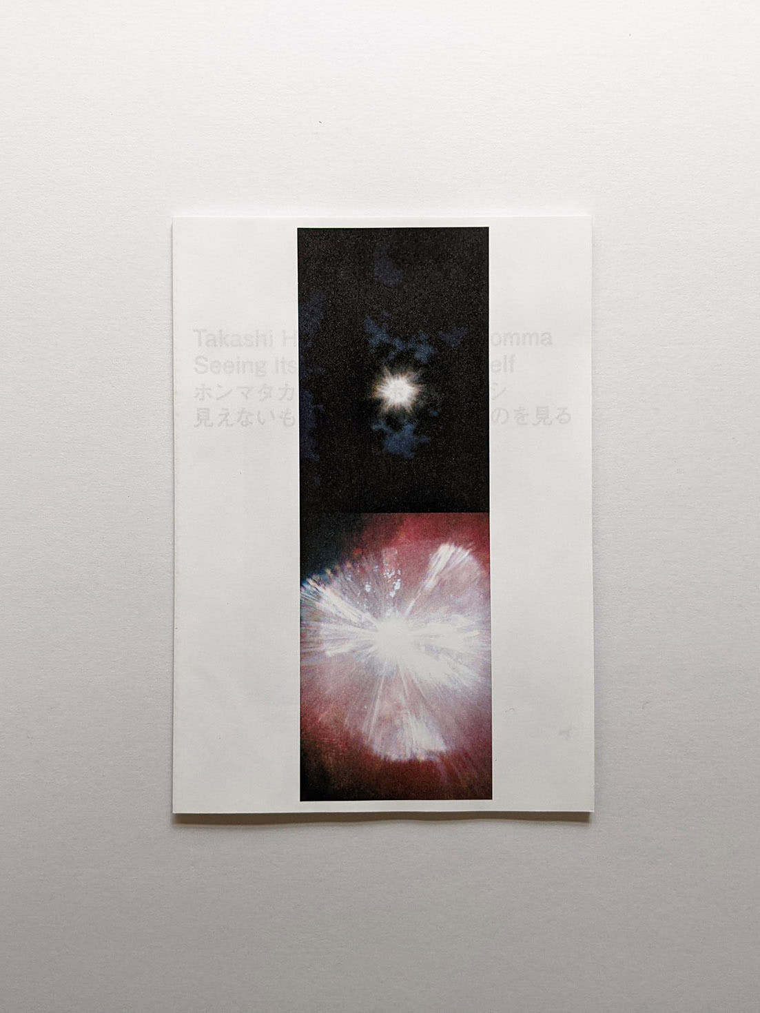 Seeing Itself－見えないものを見る / Takashi Homma