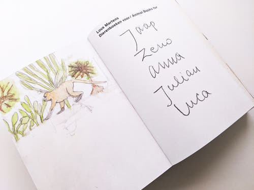 Animal Books For Jaap Zeno Anna Julian Luca (New edition) / Lous Martens