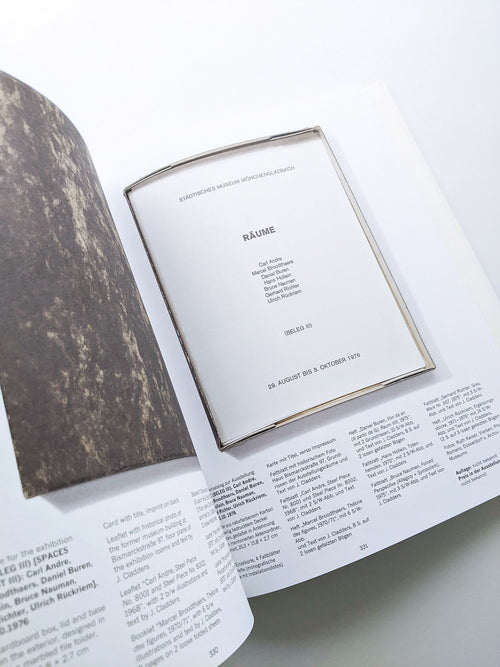 DIE KASSETTENKATALOGE DES STÄDTISCHEN MUSEUMS MÖNCHENGLADBACH