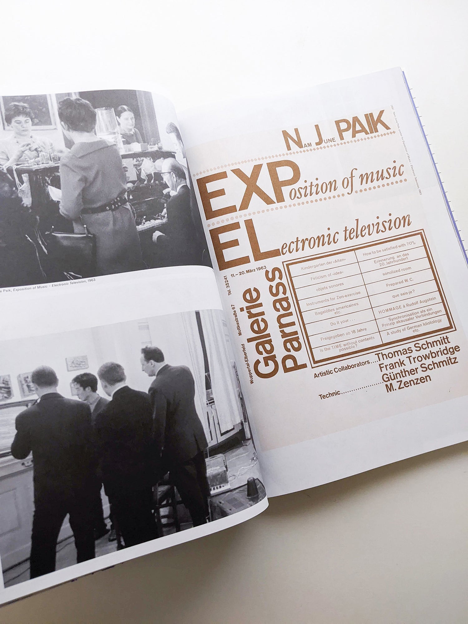 I EXPOSE THE MUSIC / Nam June Paik