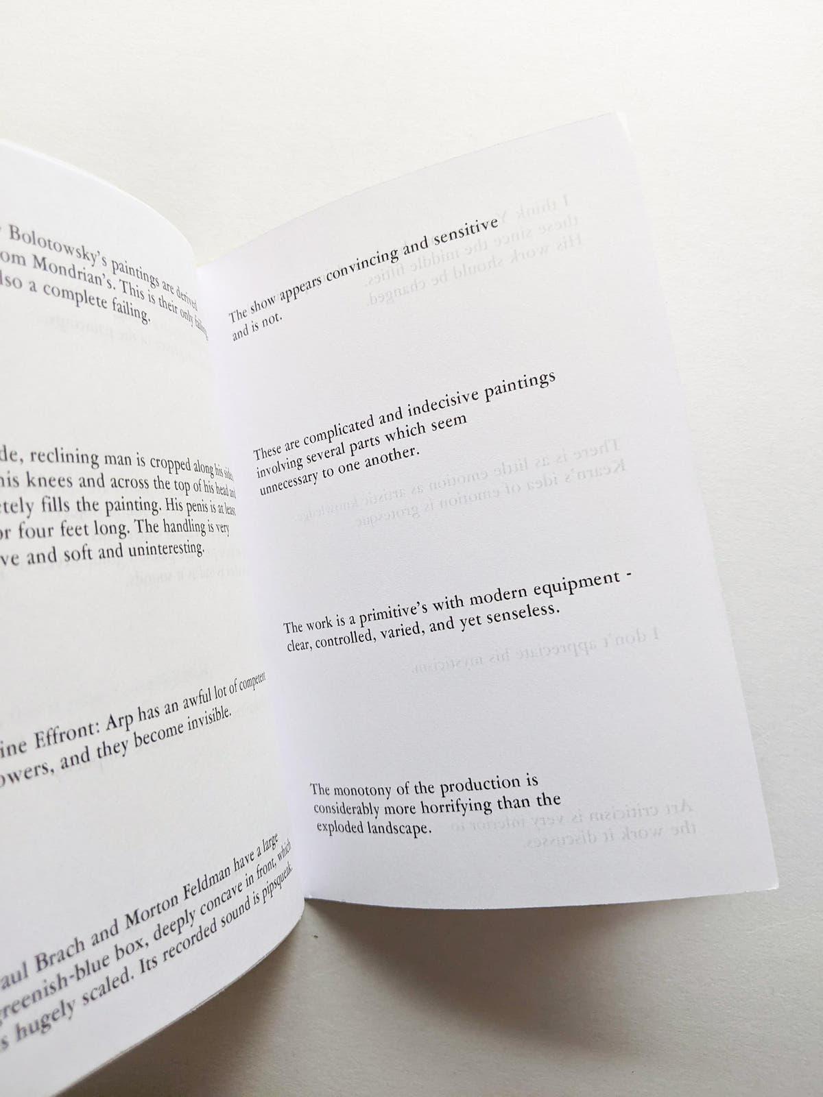 DONALD JUDD REVIEW INSULTS 1959-1975 / Michael Crowe