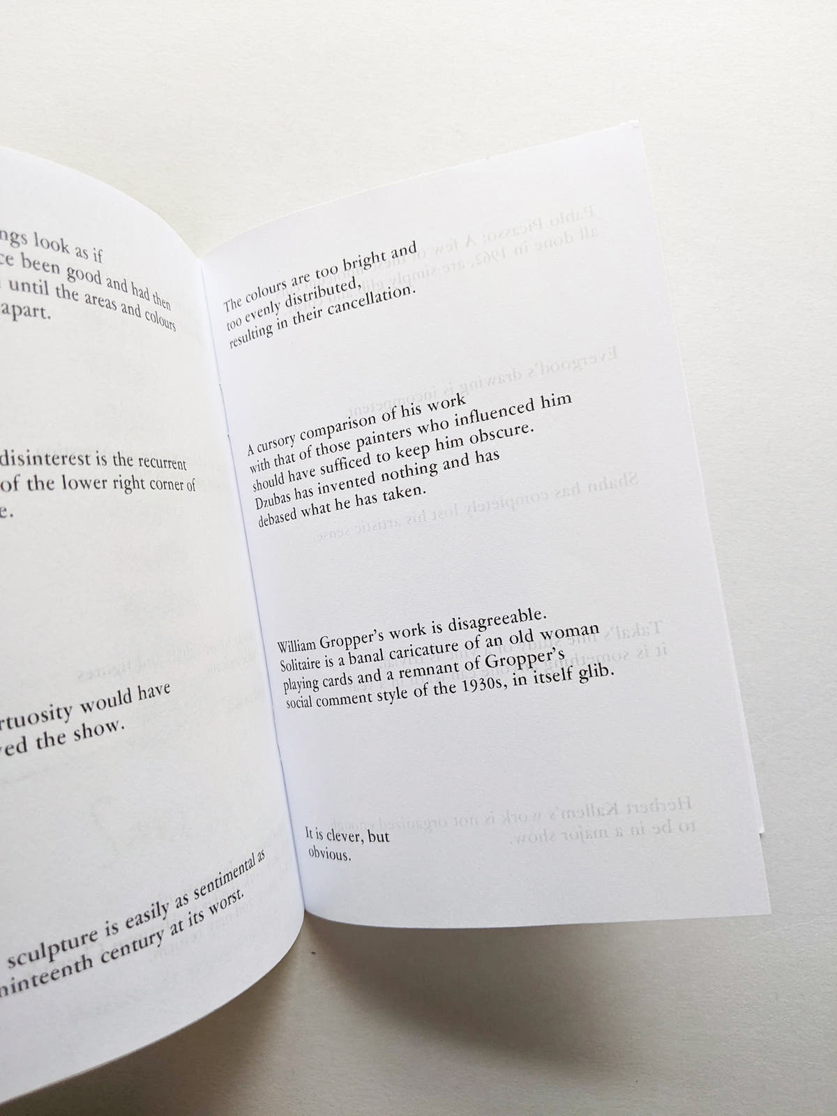 DONALD JUDD REVIEW INSULTS 1959-1975 / Michael Crowe