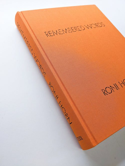 REMEMBERED WORDS / Roni Horn