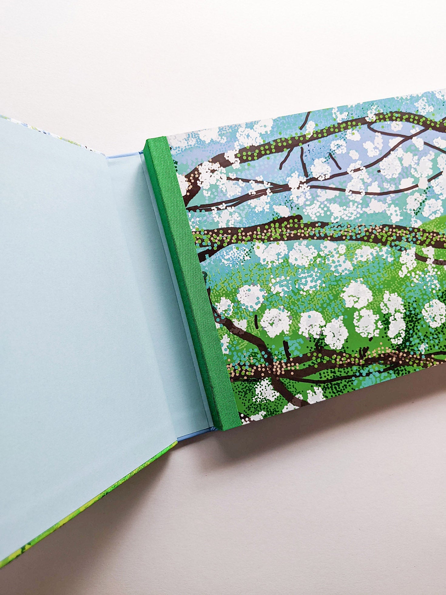 THE ARRIVAL OF SPRING, NORMANDY 2020 / David Hockney