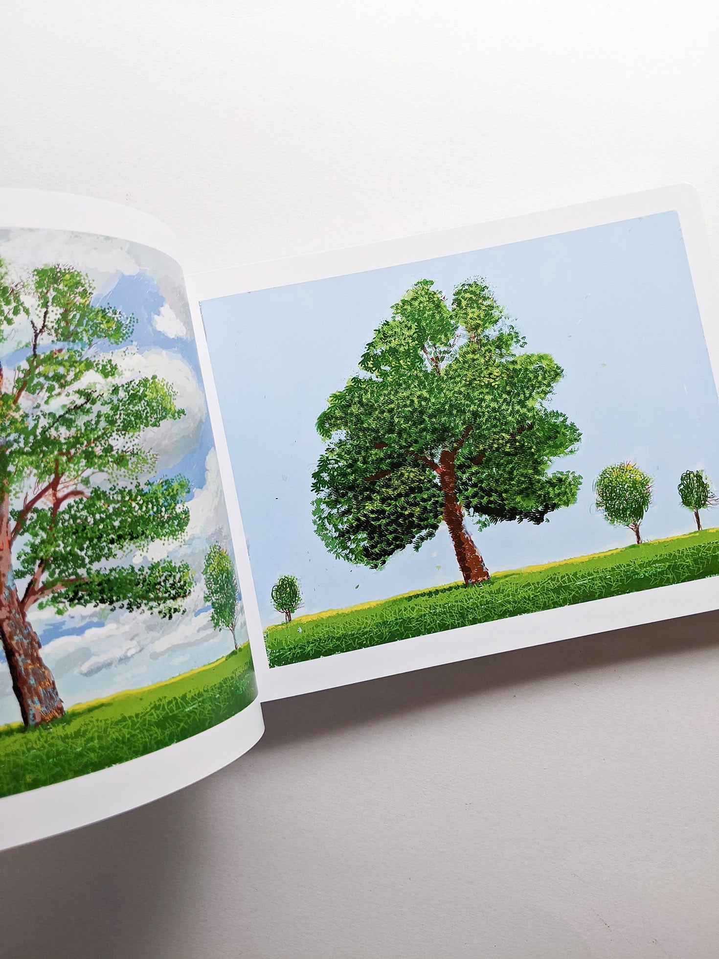 THE ARRIVAL OF SPRING, NORMANDY 2020 / David Hockney