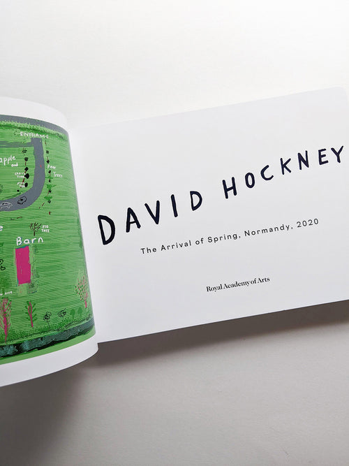 THE ARRIVAL OF SPRING, NORMANDY 2020 / David Hockney