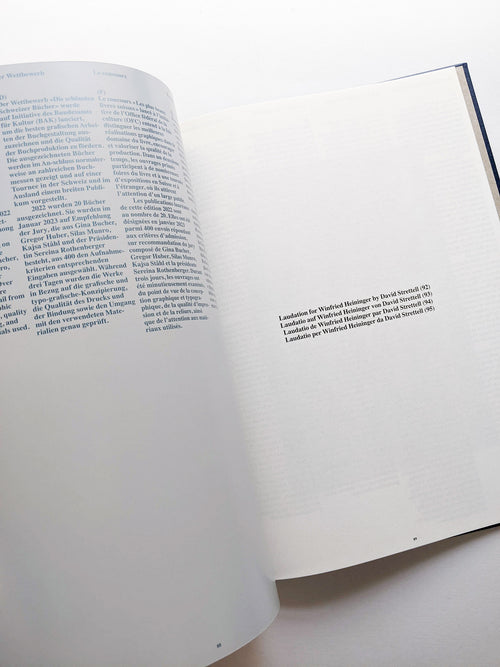 The Most Beautiful Swiss Books 2022