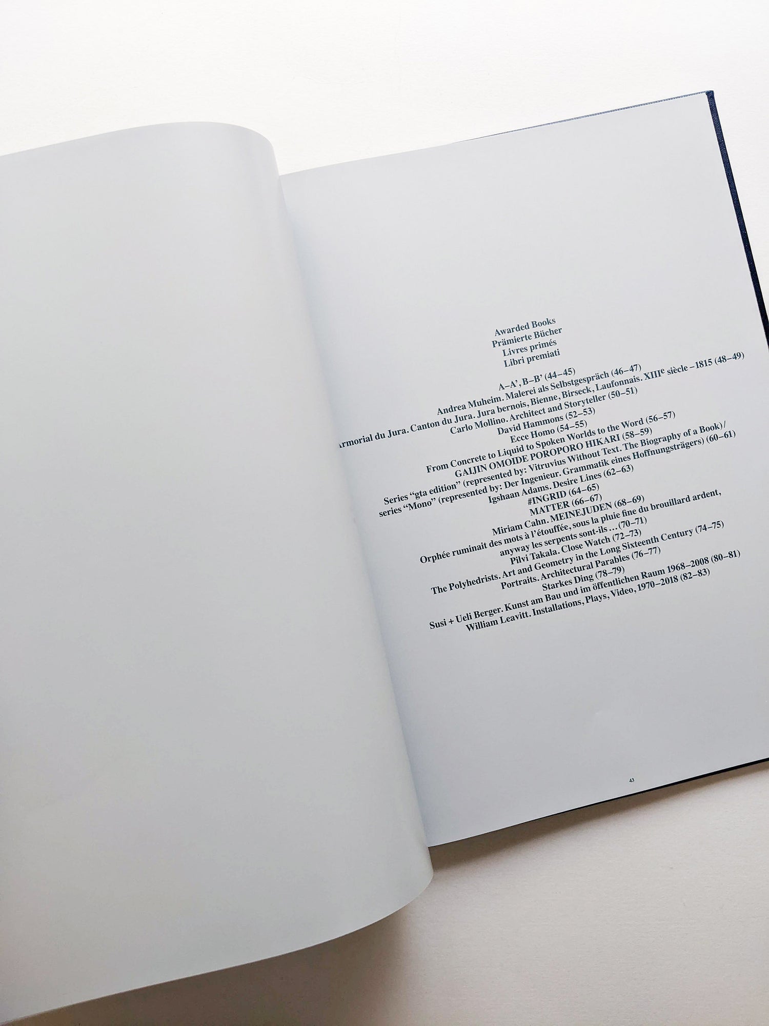 The Most Beautiful Swiss Books 2022