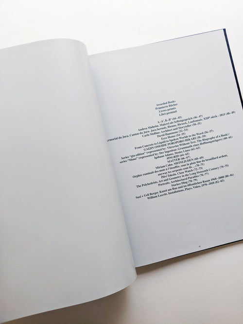 The Most Beautiful Swiss Books 2022