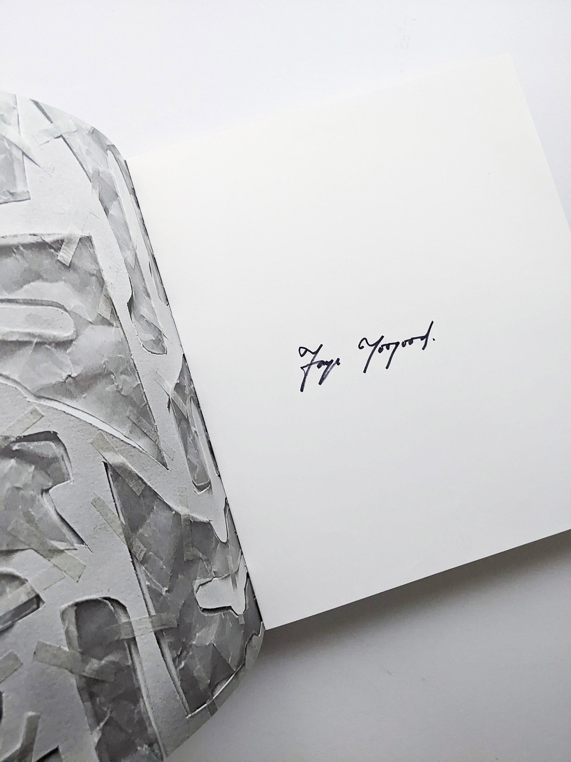 Drawing, Material, Sculpture, Landscape / Faye Toogood [SIGNED