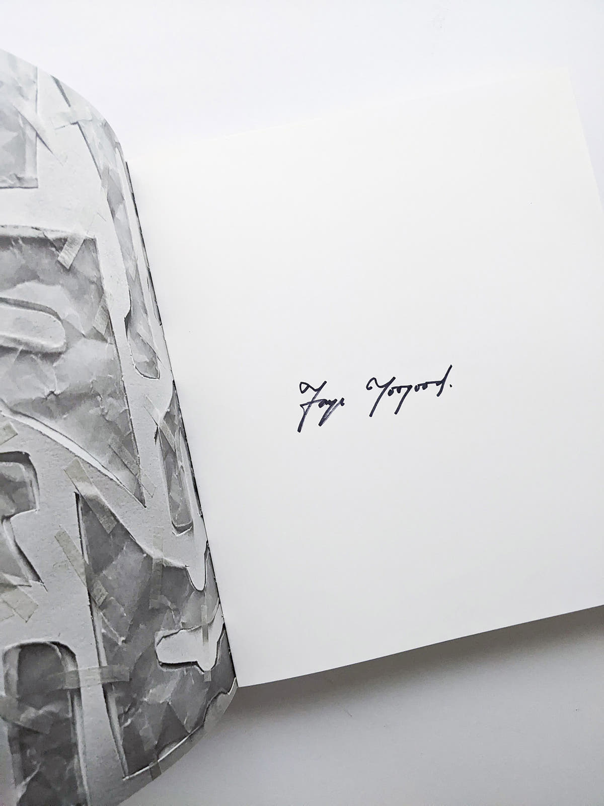Drawing, Material, Sculpture, Landscape / Faye Toogood [SIGNED]