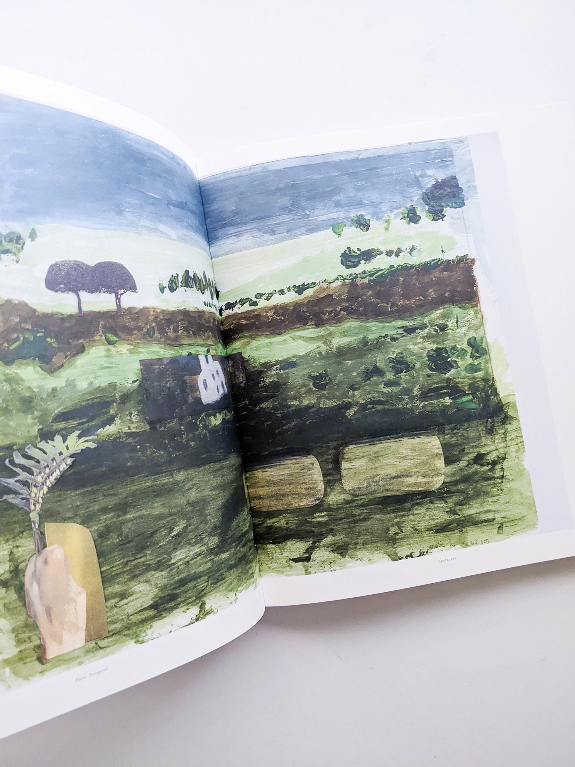 新品同様サイン入り Faye Toogood Drawing, Material Drawing, Material, Sculpture, Landscape / Faye Toogood [SIGNED