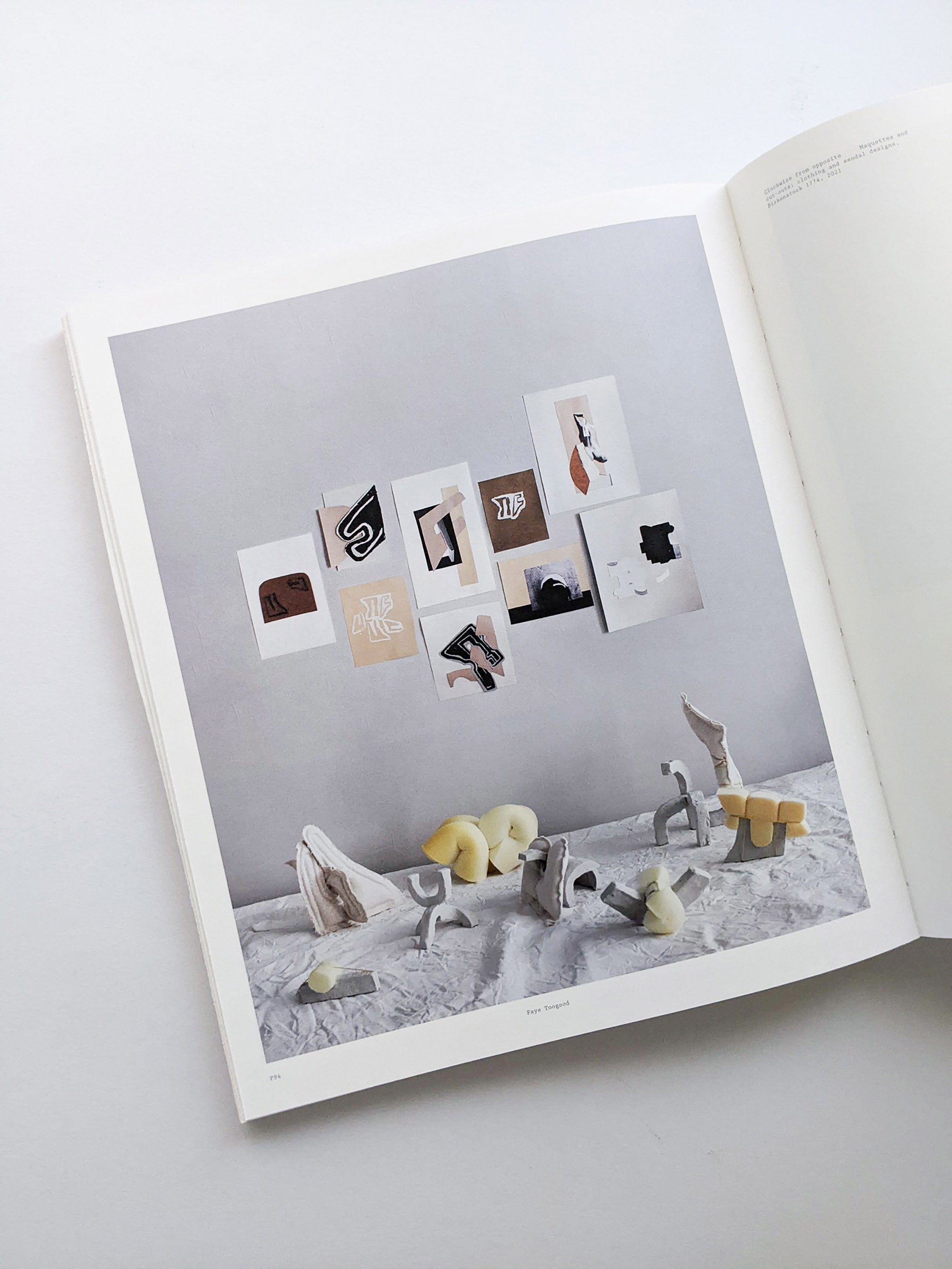 Drawing, Material, Sculpture, Landscape / Faye Toogood [SIGNED