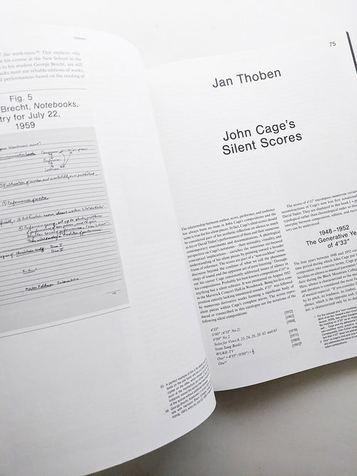 SOUNDS LIKE SILENCE - JOHN CAGE - 4’33” – SILENCE TODAY / Inke Arns, Dieter Daniels