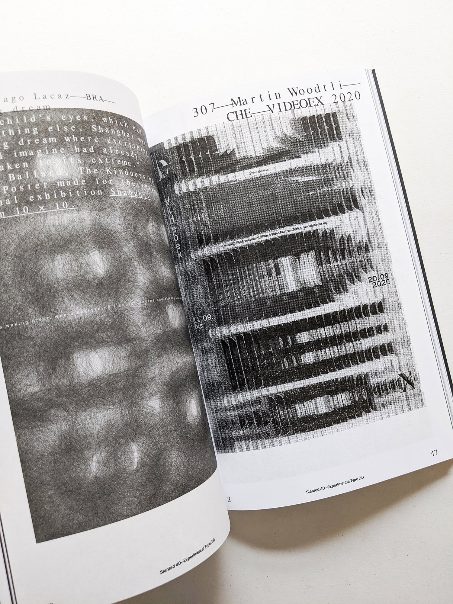 Slanted #40 Experimental Type 2.0 (extended bw reprint)