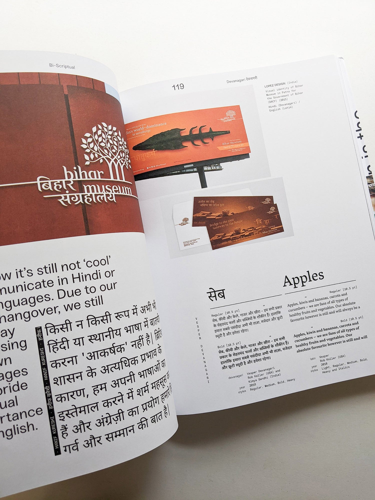 Bi-Scriptual Typography and Graphic Design with Multiple Script Systems