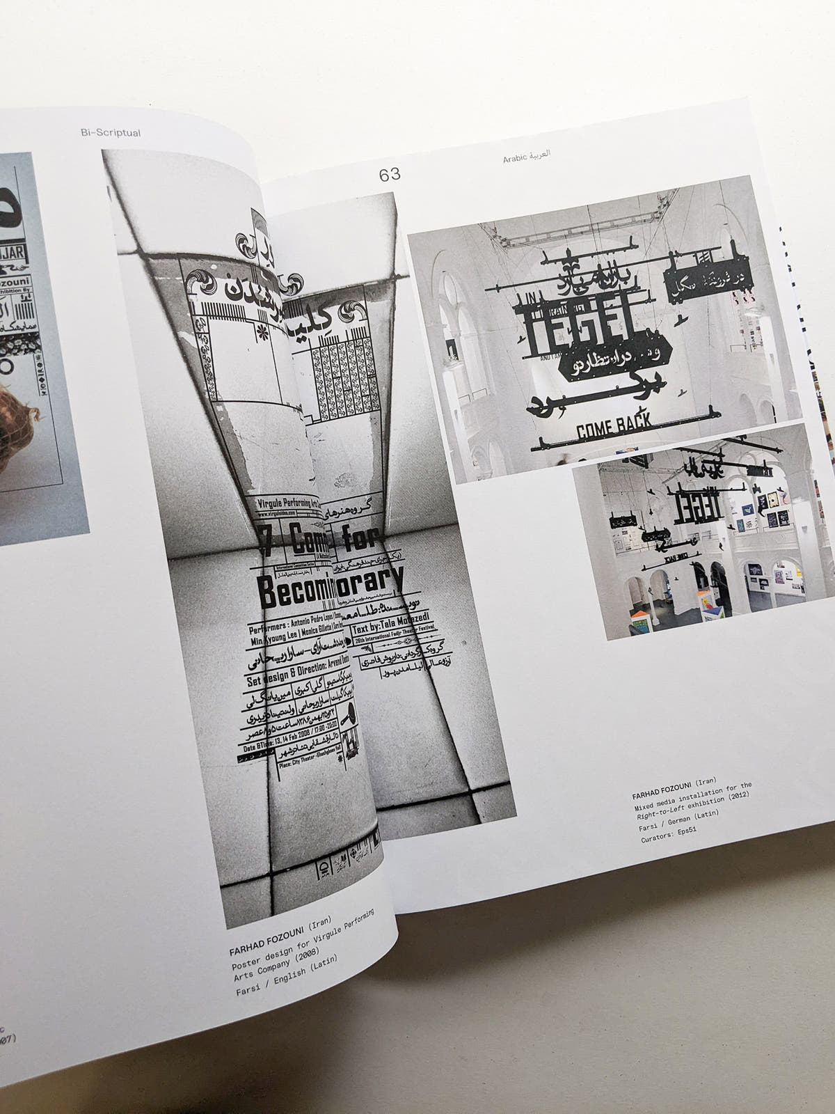 Bi-Scriptual Typography and Graphic Design with Multiple Script Systems