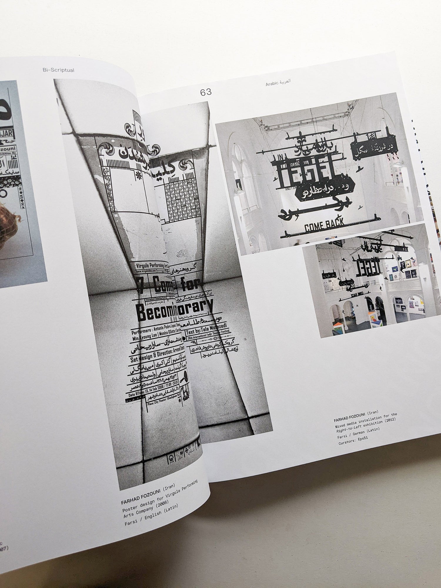 Bi-Scriptual Typography and Graphic Design with Multiple Script Systems