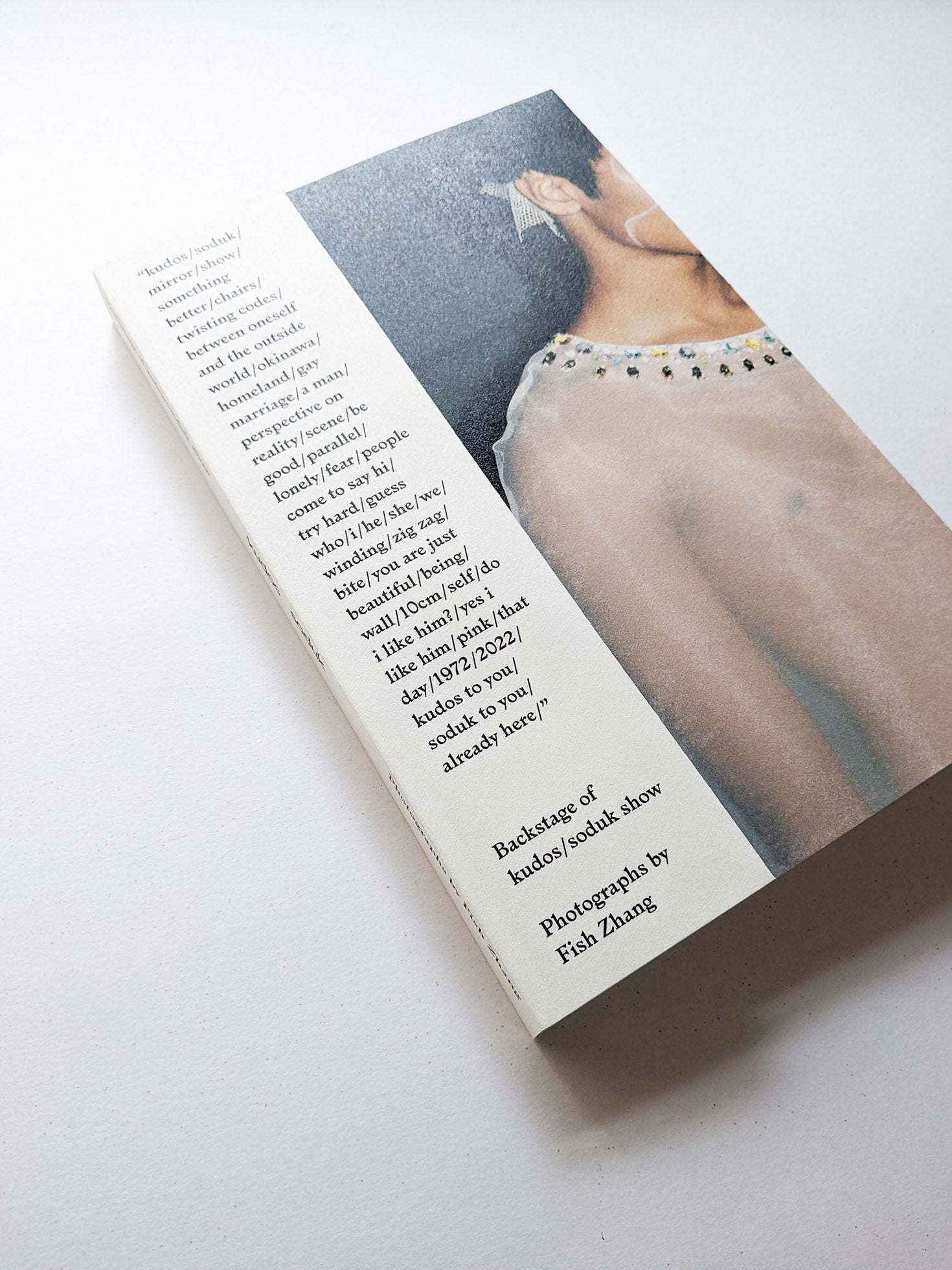 Backstage of kudos/soduk show Photographs By Fish Zhang