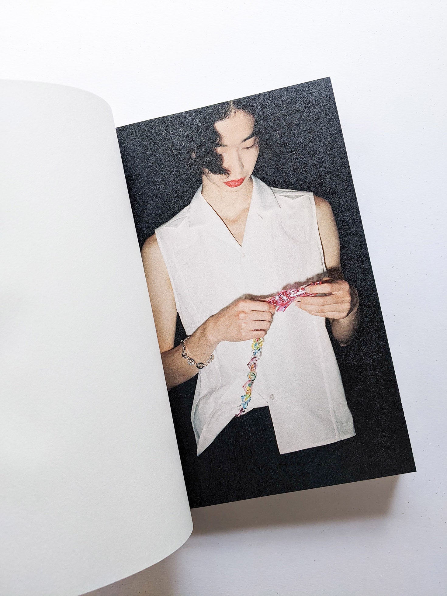 Backstage of kudos/soduk show Photographs By Fish Zhang