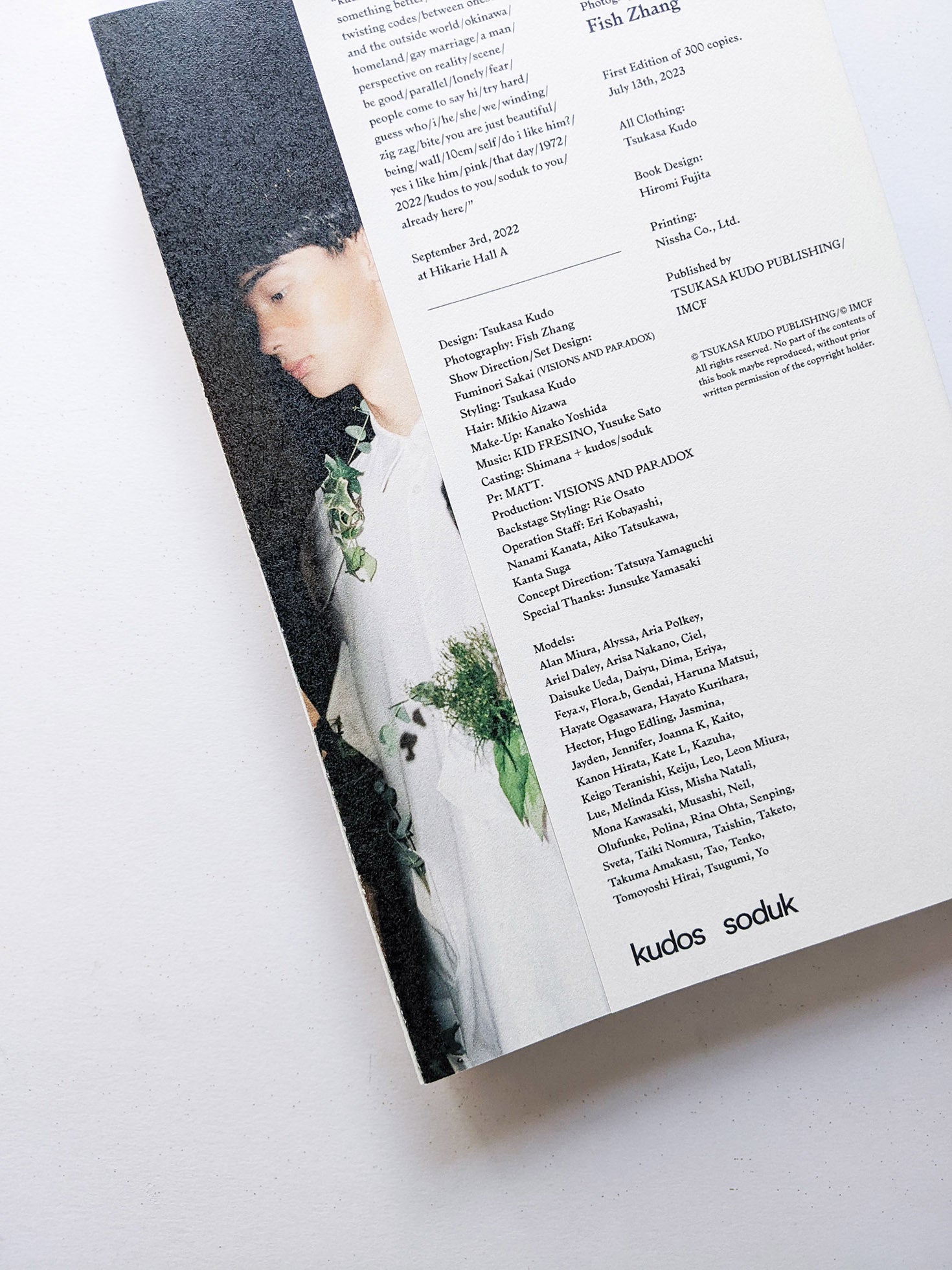 Backstage of kudos/soduk show Photographs By Fish Zhang