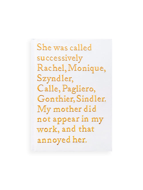 Rachel, Monique... / Sophie Calle