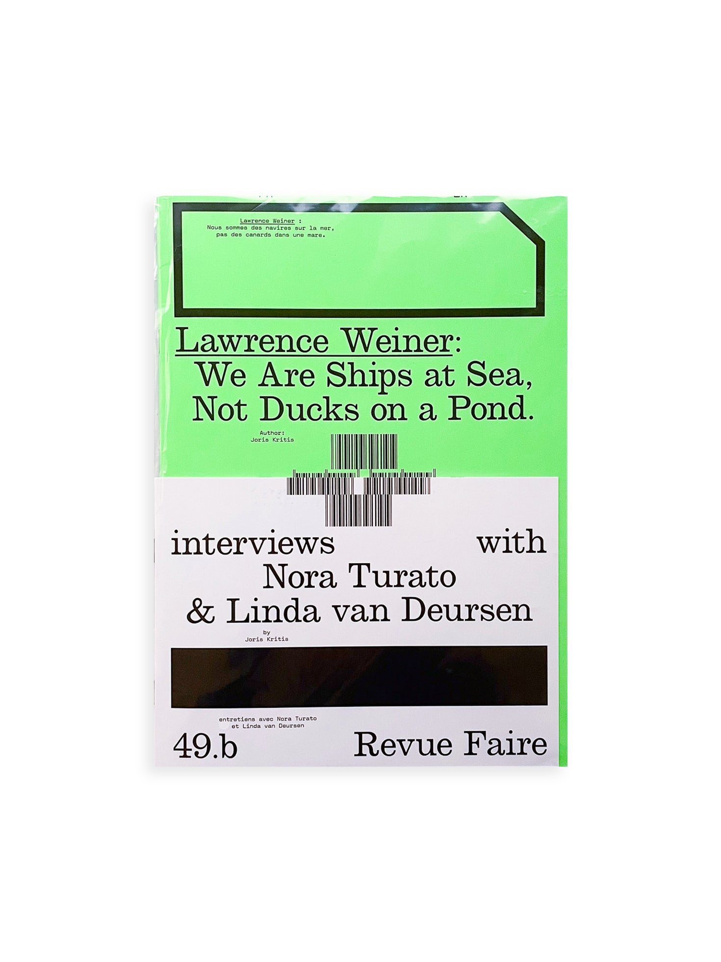 Lawrence Weiner - 本屋青旗 Ao-Hata Bookstore