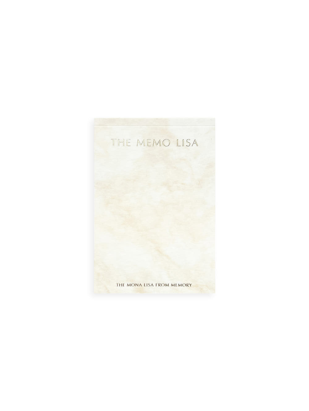 THE MEMO LISA / Yumiko Tashiro