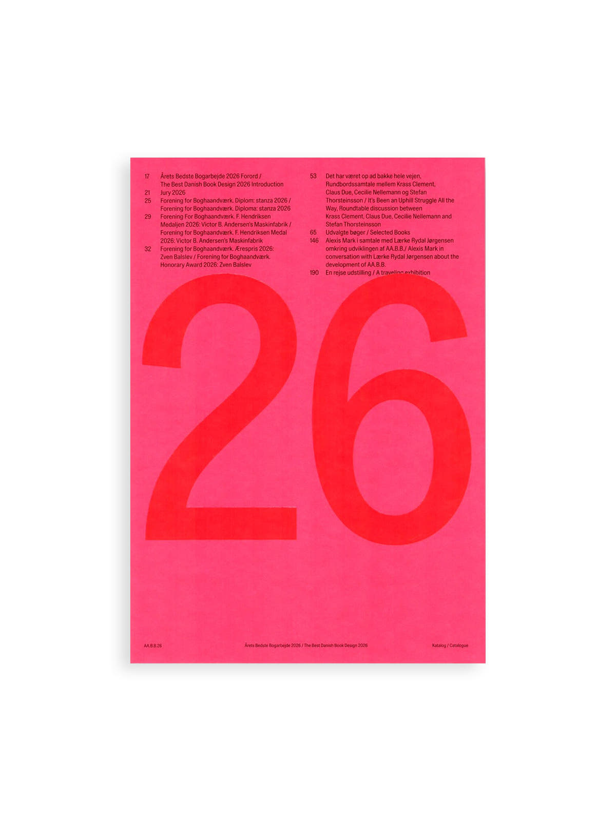 AA.B.B.26 – The Best Danish Book Design 2026