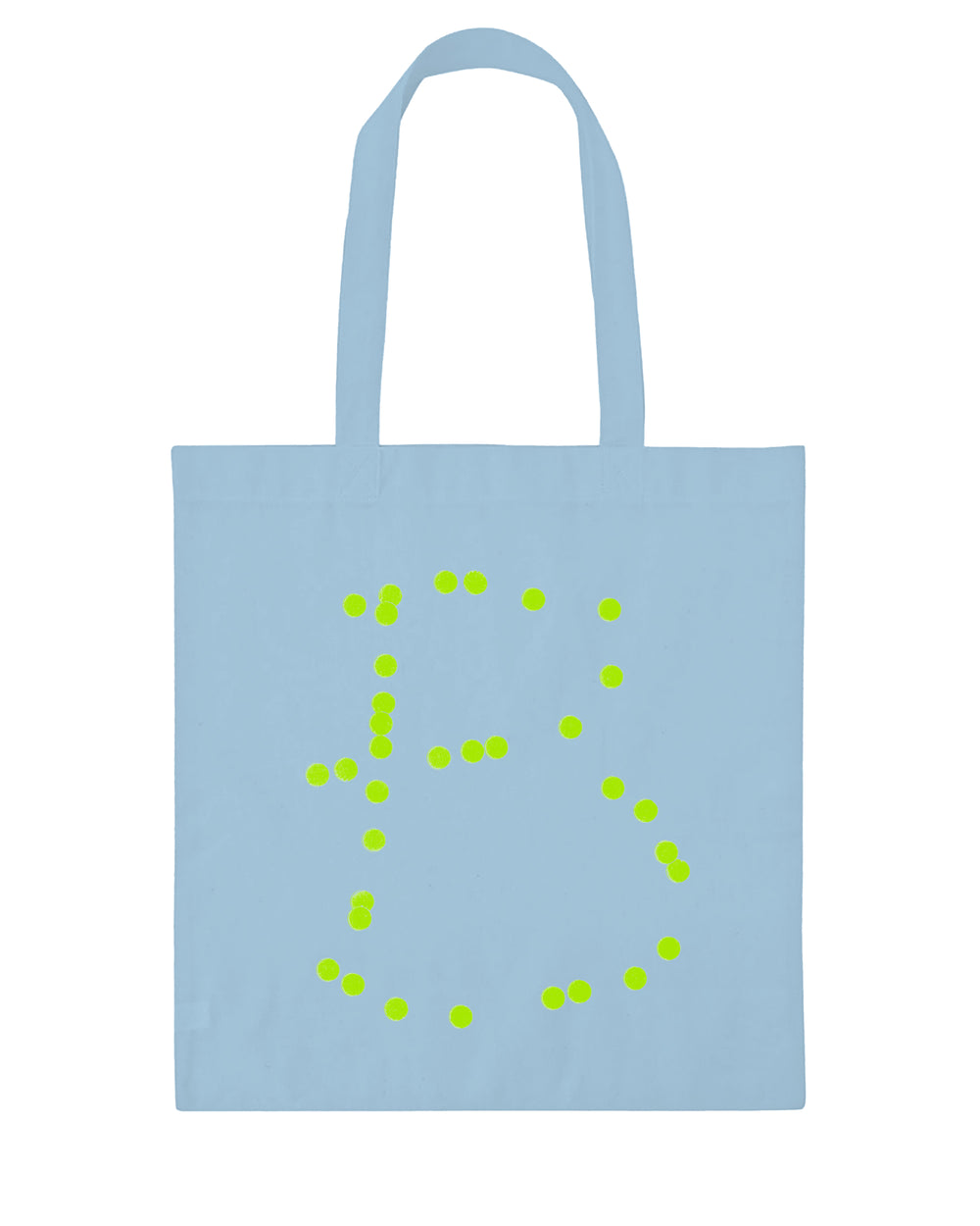 AB Tote Bag (Pastel Blue)