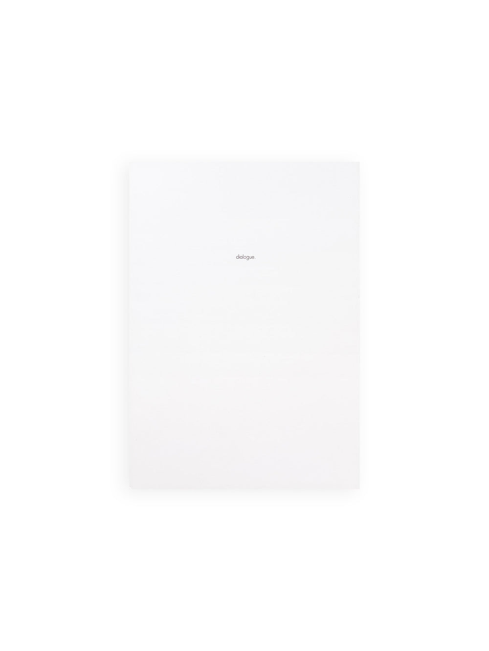 dialogue / Kishio Suga