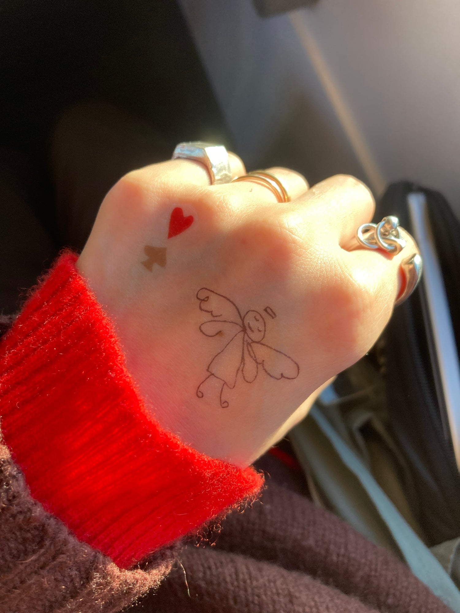Tattoo Sticker: Unlocked friends
