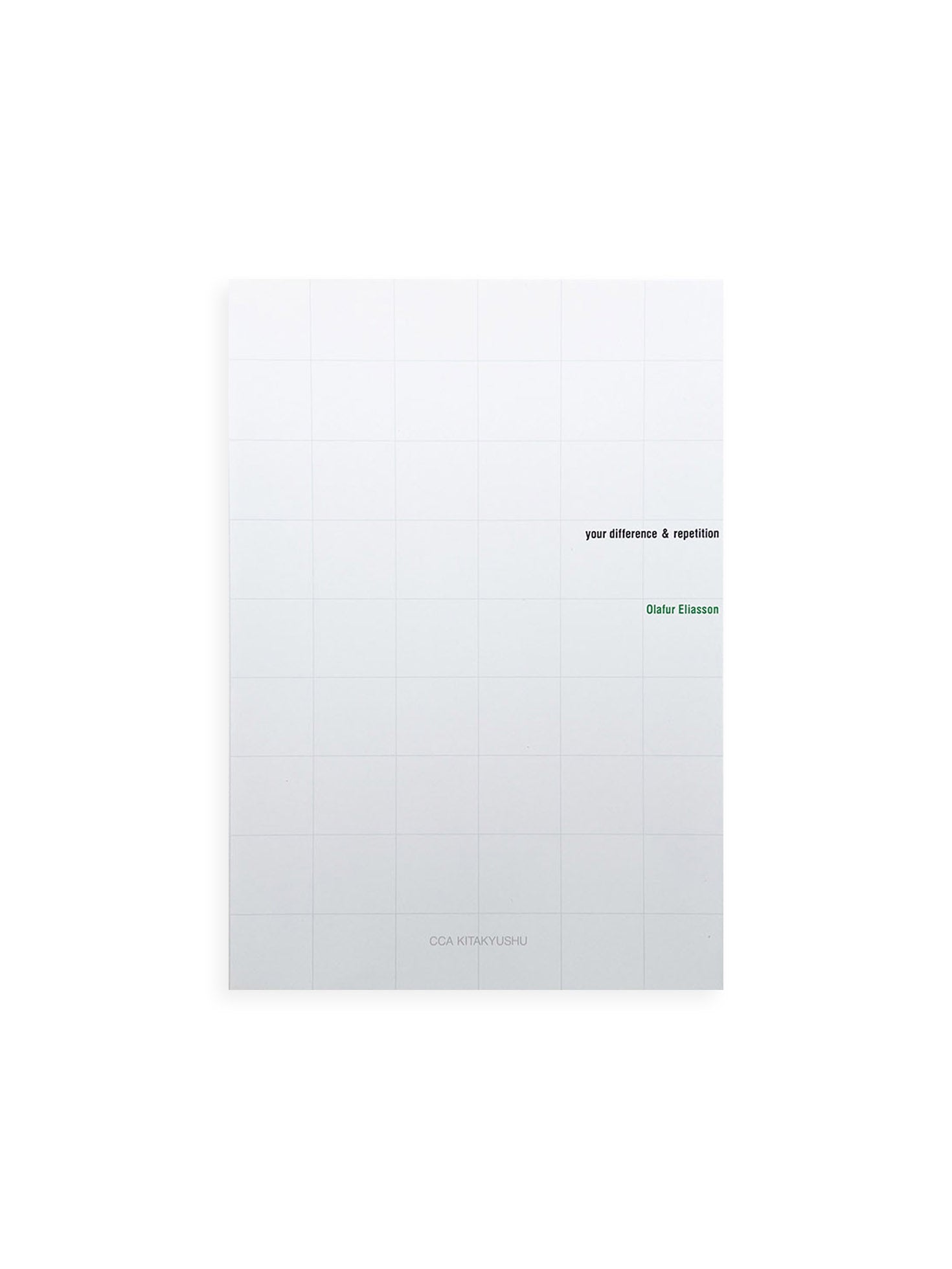 your difference & repetition / Olafur Eliasson